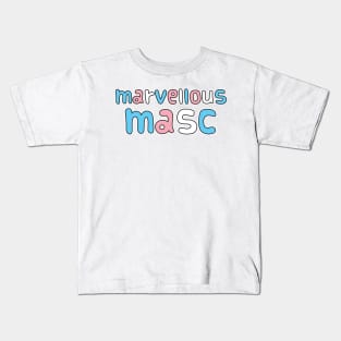Marvellous Masc Kids T-Shirt